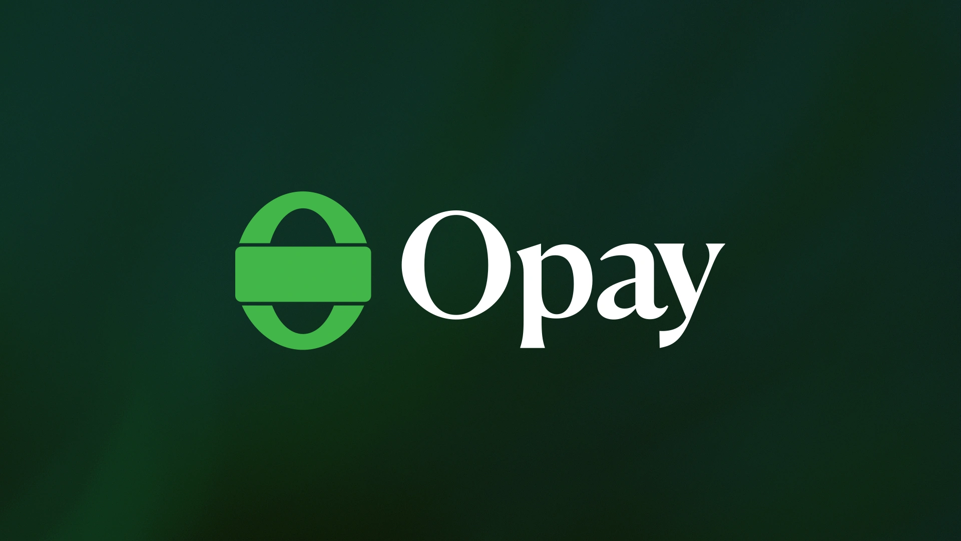OPay brand montage bringing together the logo, campaign typography, cards, colour palette and mobile experience