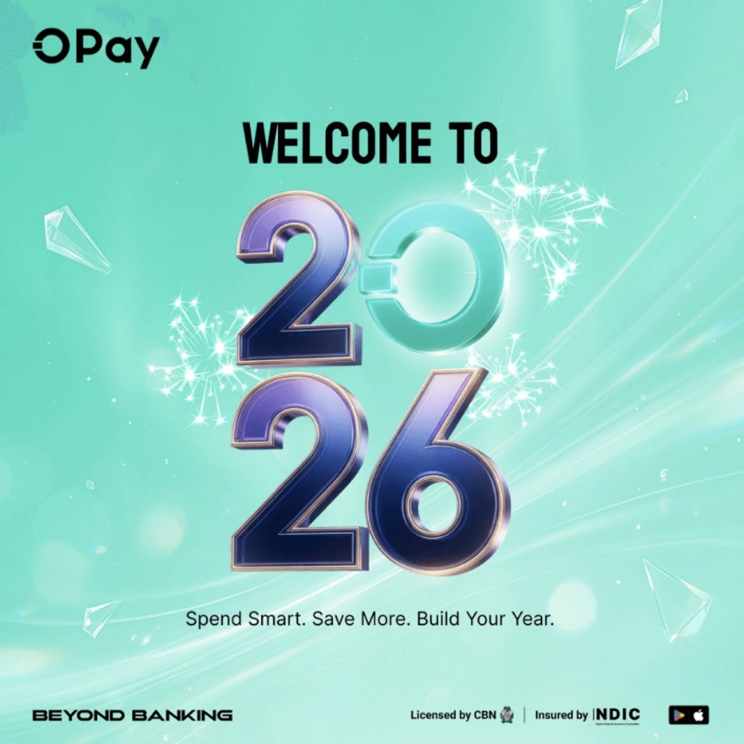 OPay visual showing saturated green brand colour